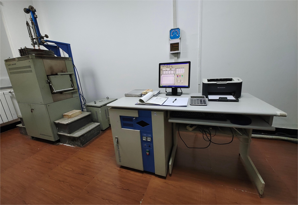 High temperature creep dual sample detector