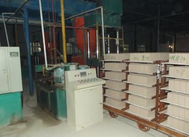 Lightweight brick press machine