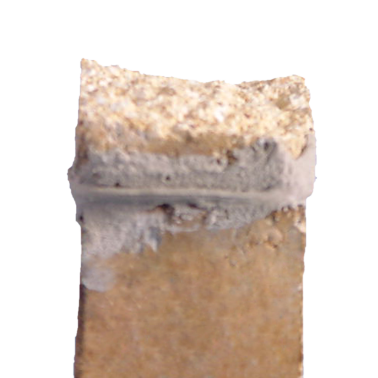 Refractory clay for the construction of roasting furnaces 