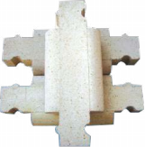 Red marble low creep refractory brick  